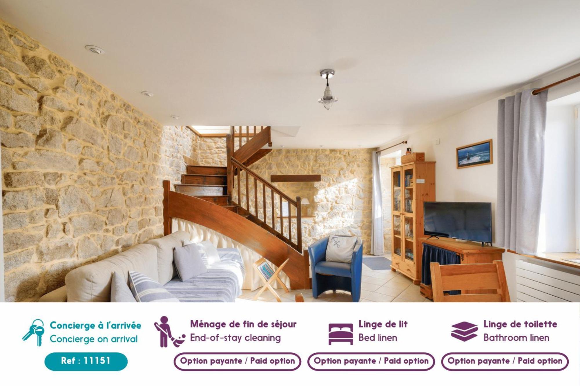 Pont L'Abbe, Maison Avec Jardin Pour 4 Dış mekan fotoğraf